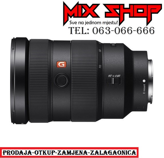 SONY FE 2.8 24-70mm GM Lens NOVOO*GARANCIJA 2,8/24-70 24mm Alpha