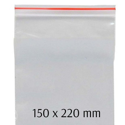 ZIP ZAP VREĆICE 150x220mm 1000kom KESICE ZATVARAČ VREĆE 15 x 22