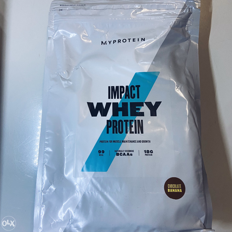 MYP Impact Whey Protein 1kg Čokolada Banana Proteini 1 kg