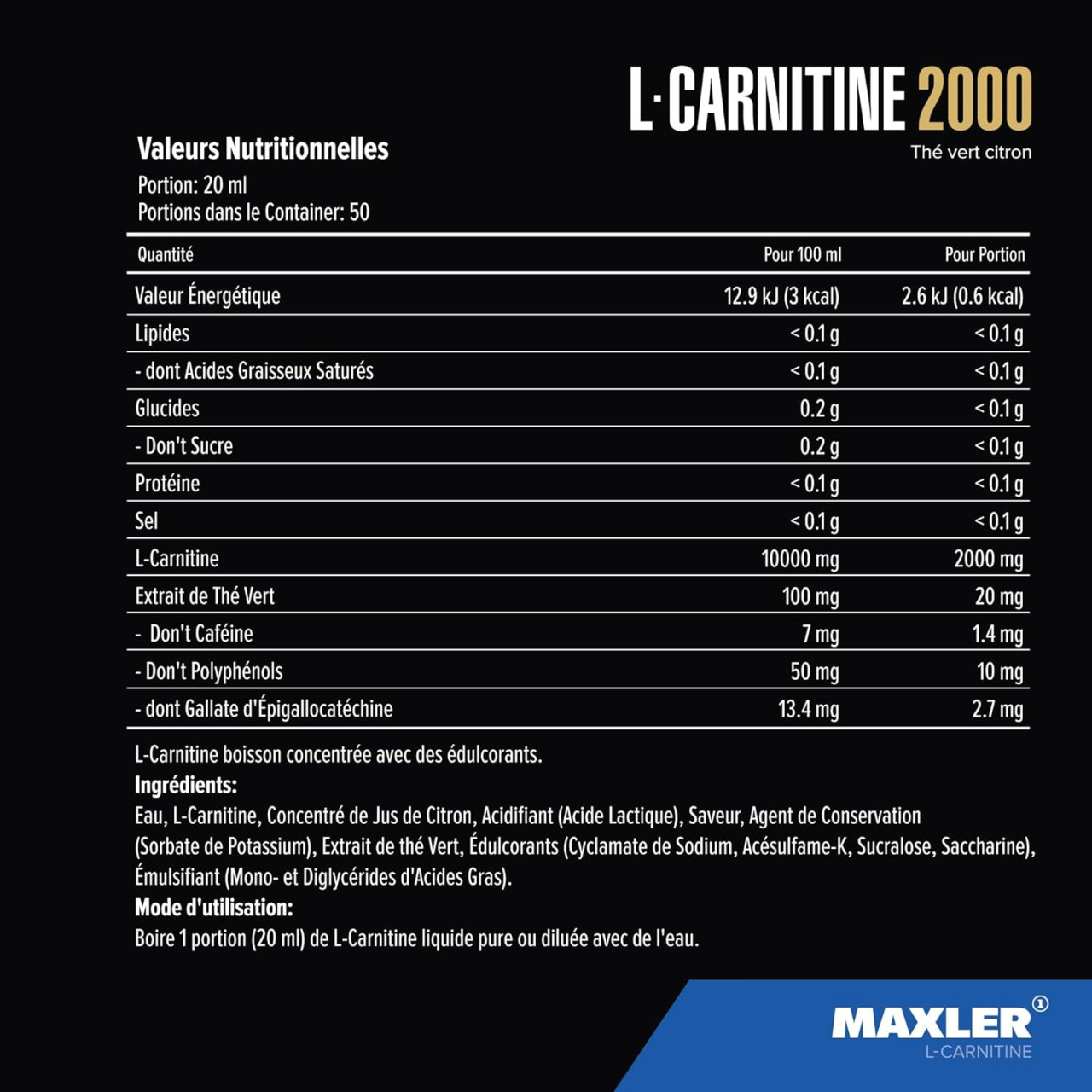 Karnitin 1 L Carnitine Sagorijevač Masti Carnitin tečni Burner