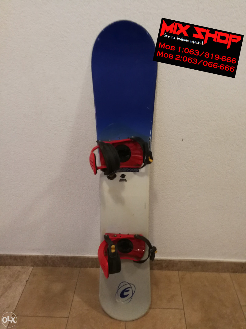 SNOWBOARD Daska + Vezovi 140 cm Bord Bordovi Vez Ski
