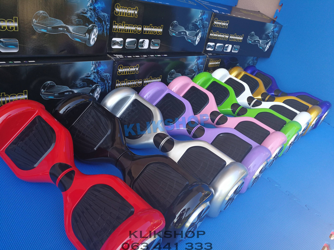 LED Hoverboard 6,5 inch Gold Stojeći Skuter Haverbord