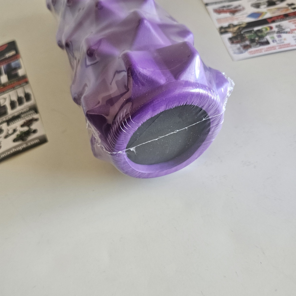GRID Foam Roler za Masažu 2u1 Puni Masažni Valjak