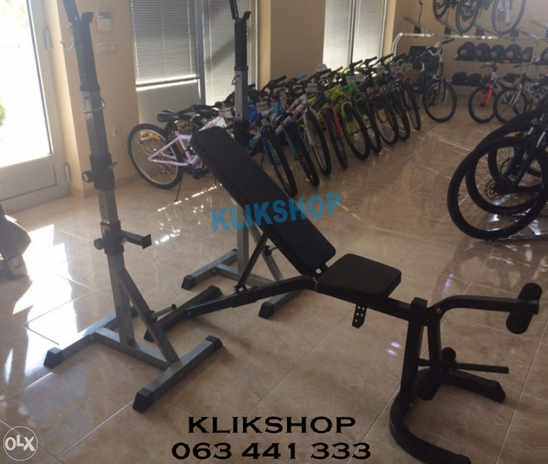 MULTI Podesiva Klupa Za Trening Sprava za Fitness Trbuh