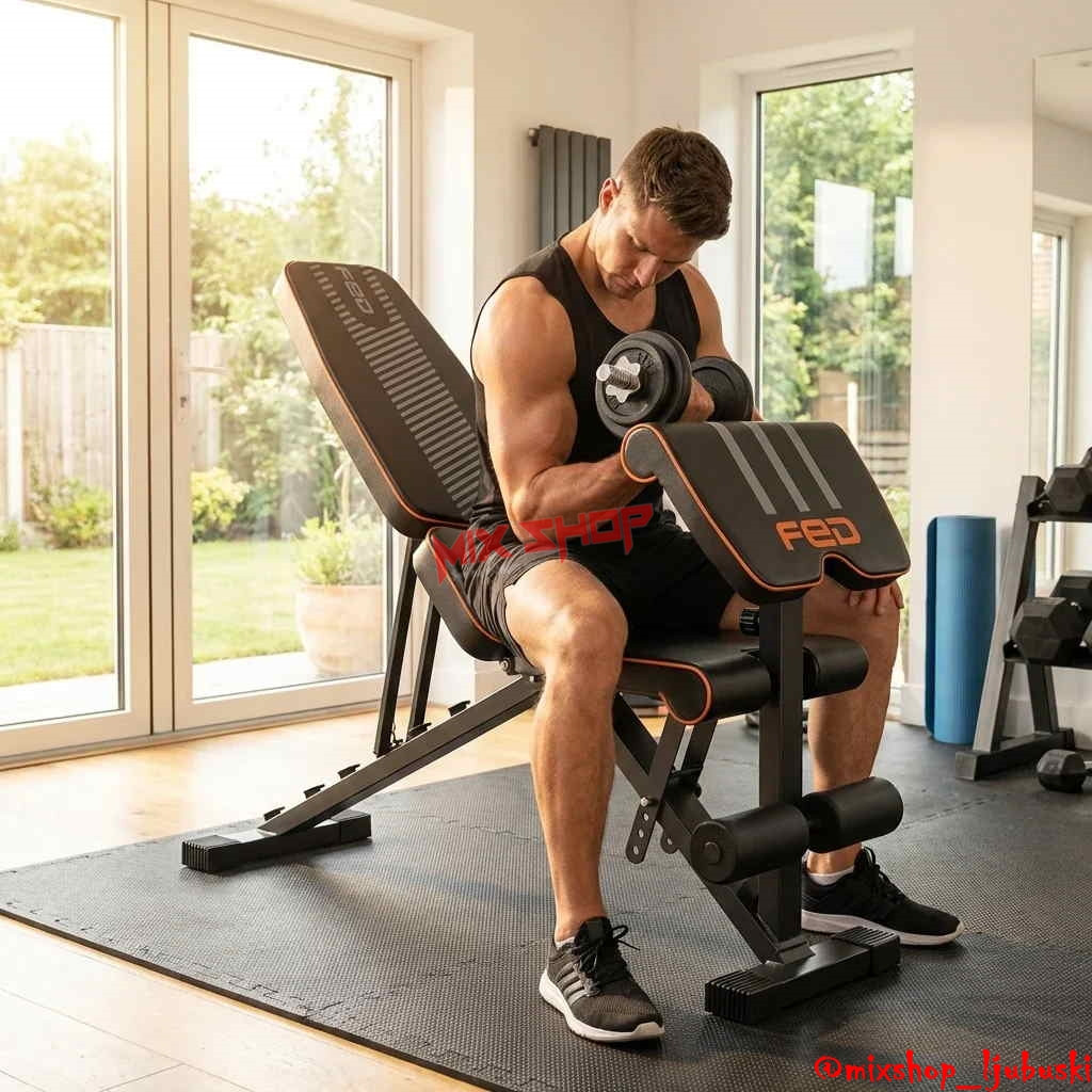 Podesiva Scott Klupa Trening Benč Fitness Sprava Trbuh Klupe Skot
