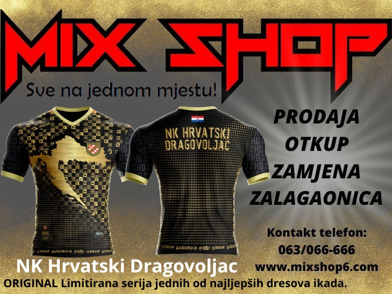 NK Hrvatski Dragovoljac Limited Edition dres L veličina *TOP* HR