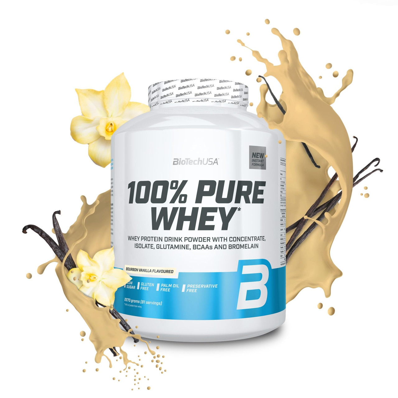 100% WHEY PROTEIN 2,3 kg Super Proteini  Masu PURE