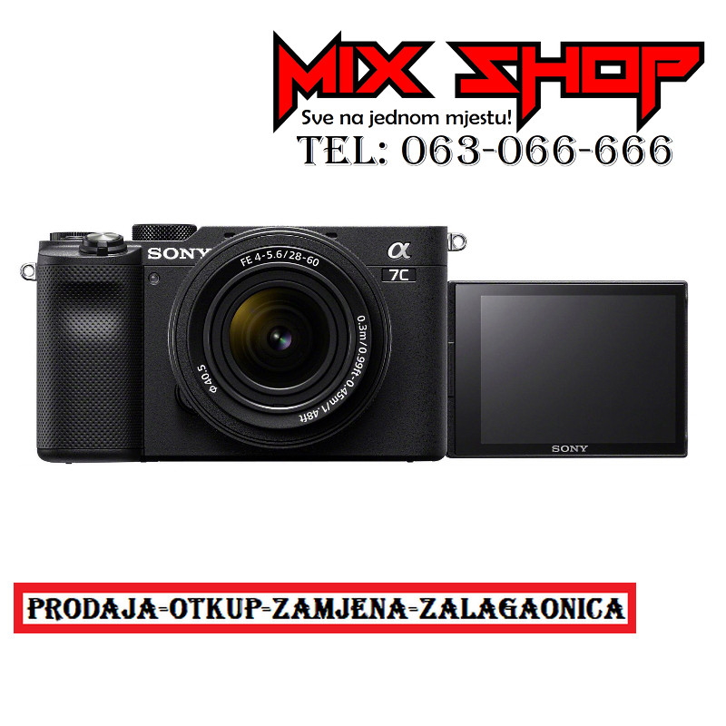 ALPHA A7C Camera +Objektiv FE 28-60mm F4-5.6 Lens Fotoaparat Body