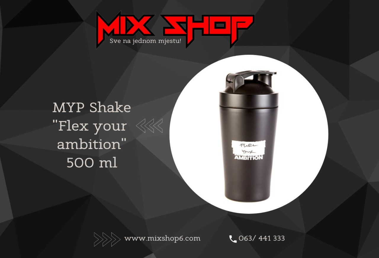Shaker FY Ambition Šejker Shaker Šejkeri Crni Metalni Metal