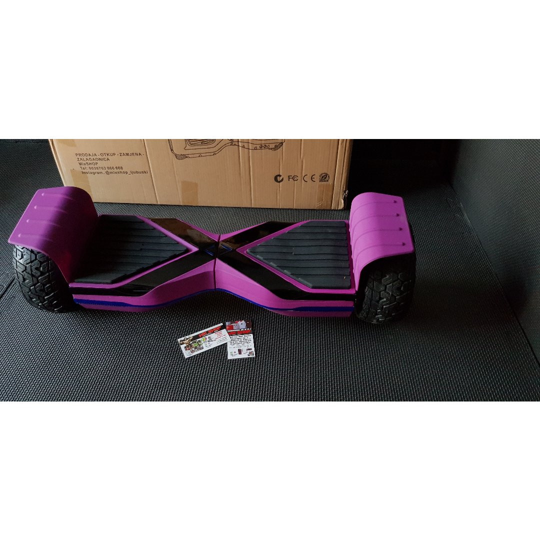 LED Haverboard OFF ROAD 10 inci X Hoverbord Skuter