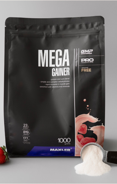 MEGA GAINER 1 kg Gejner 1000g Proteini Masa 1kg  Povećanje Mase