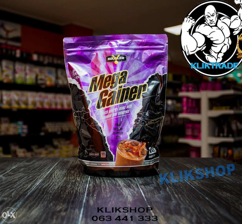 MEGA GAINER 1 kg Gejner 1000g Proteini Masa 1kg  Povećanje Mase