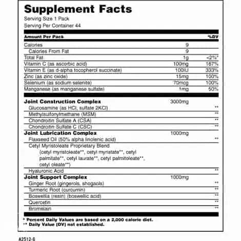 AKCIJA ANIMAL FLEX Universal Vitamini Minerali Zglobove Zglob