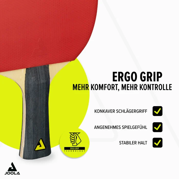 JOOLA Set 4 Reketa QUATTRO 10 Lop. Stolni Tenis Reket Rekete Jola
