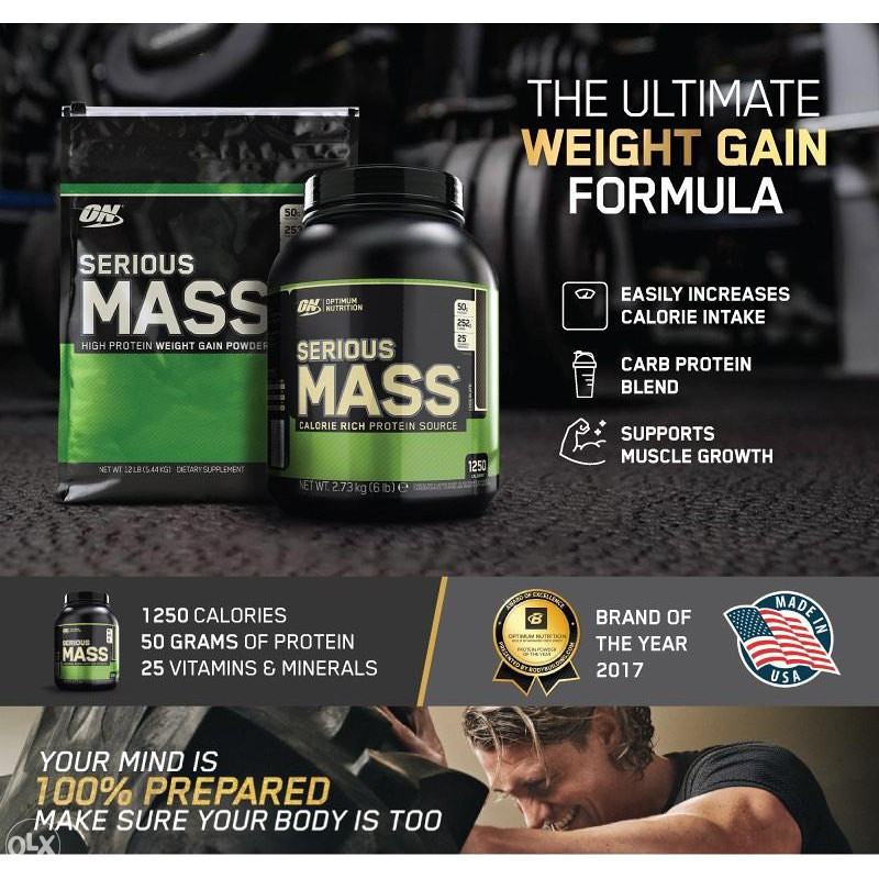 ON Serious Mass Gainer Whey 5.5 kg Gejner Masa  Proteini