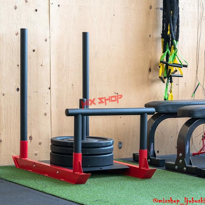 Power Saonice za Trening Sanjke Sprava za Guranje Povlačenje Sled