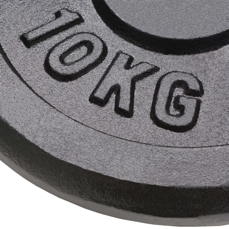 Metalni Uteg 10 kg 26 mm Standardne Ploče Tegovi Šipke 10kg Utezi