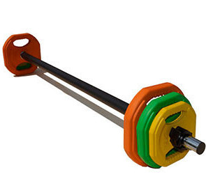 Crossfit PUMP SET 20kg Šipka Tegovi Krosfit Trening