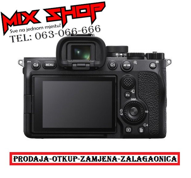 ALPHA A7 IV Camera Body Fotoaparat *GARANCIJA* Tijelo Mark 4 a7iv