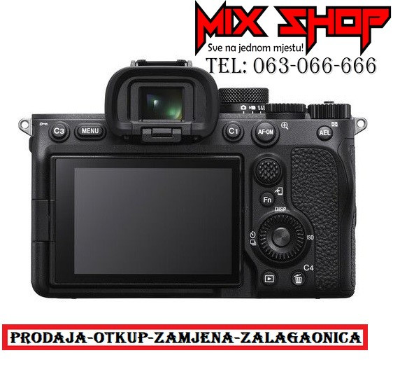 ALPHA A7 IV CAMERA BODY *TOP*Garancija* Fotoaparat Mark 7 4 a7iv