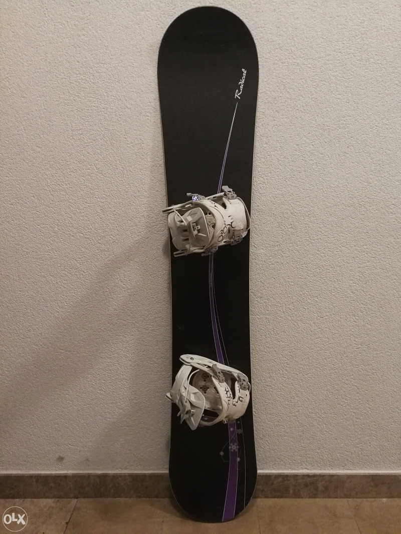 Full Carbon SNOWBOARD Daska Vezovi 155 cm Bord Bordovi