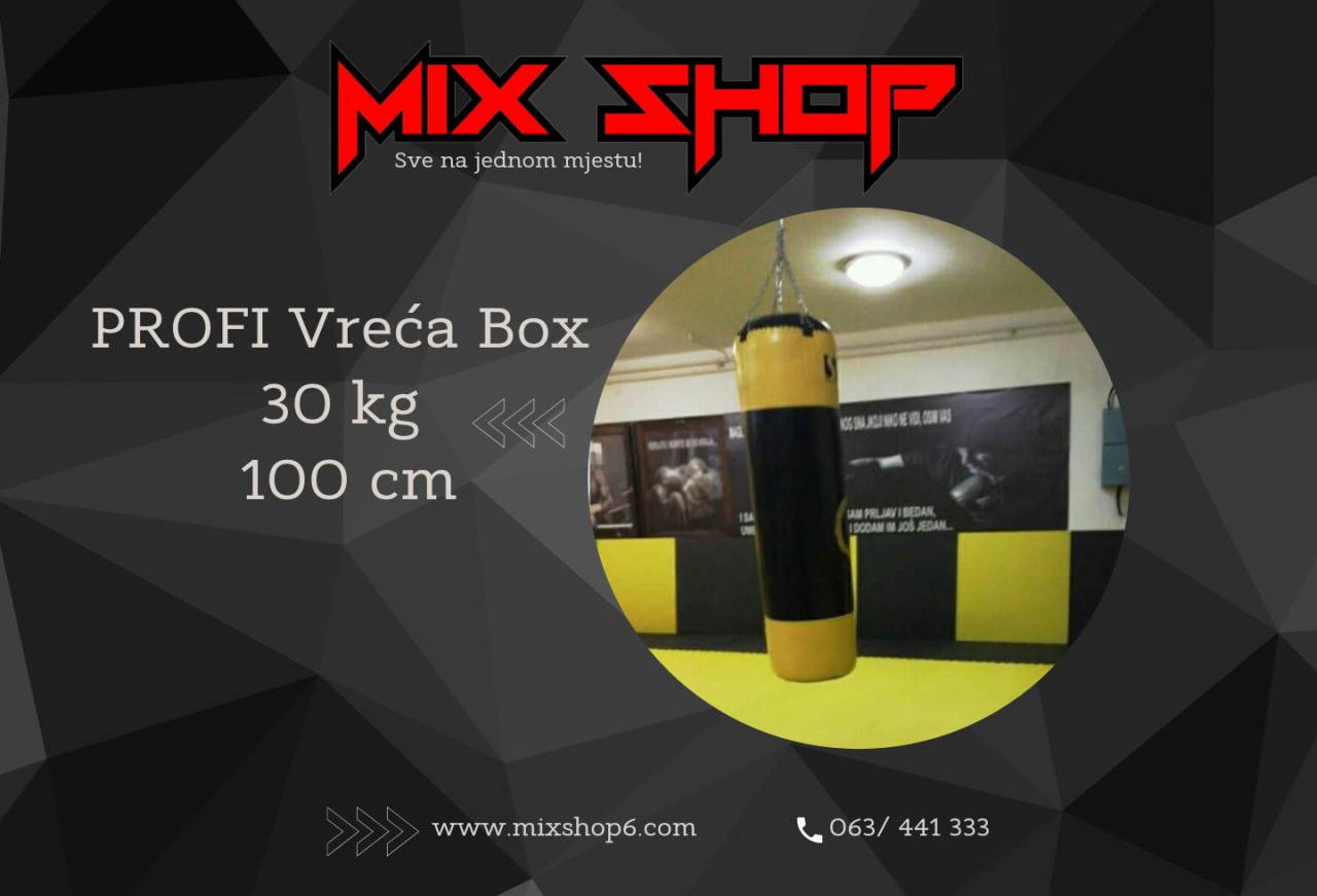 PROFI Vreća Box 30 kg 100 cm Žuta Boksačka 30kg