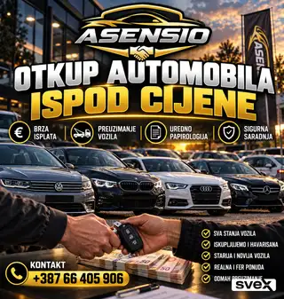 Otkup automobila ispod cijene - brza isplata i preuzimanje
