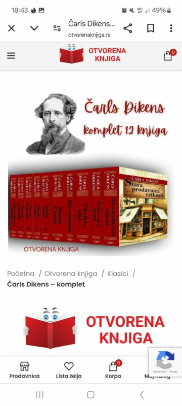 Čarls Dikens romani 1/12