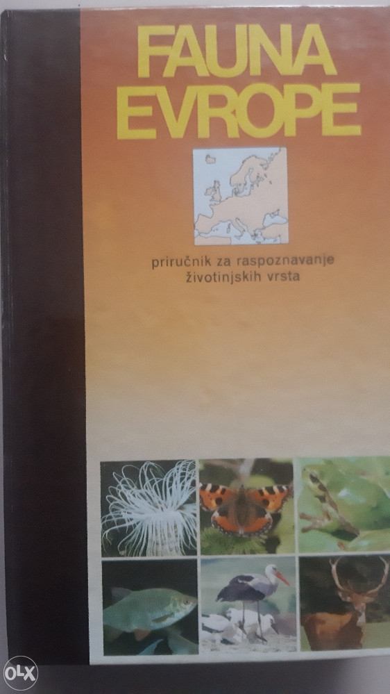 Fauna Evrope priručnik za raspoznavanje životinjskih vr