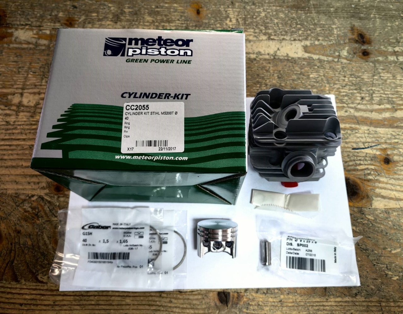 CILINDAR I KLIP STIHL 020 020T MS 200 200T fi 40 mm METEOR