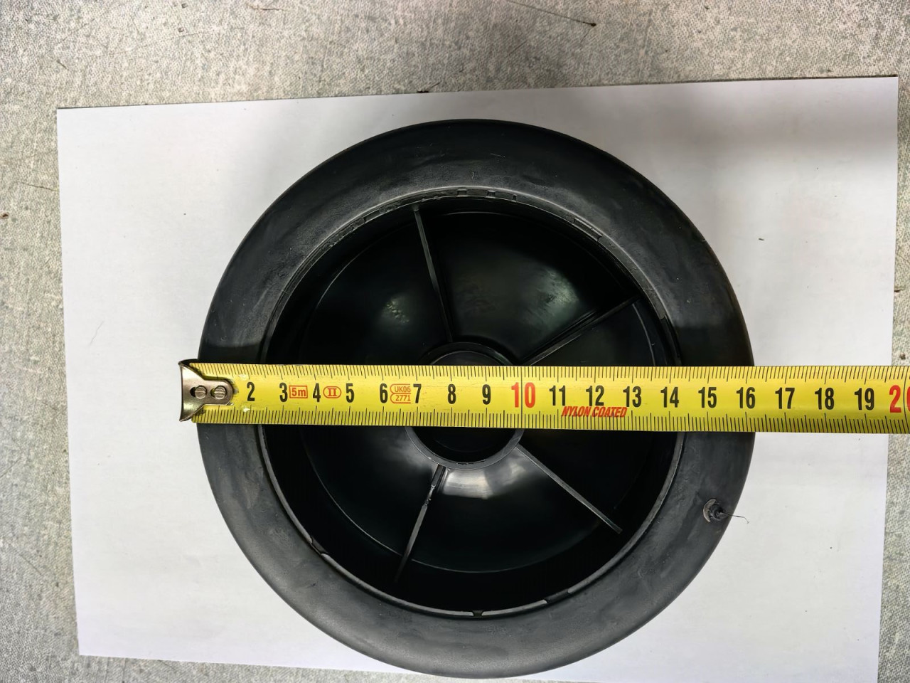 TOCAK ZA KOSILICU GGP D=170x36mm OSOVINA 12 mm