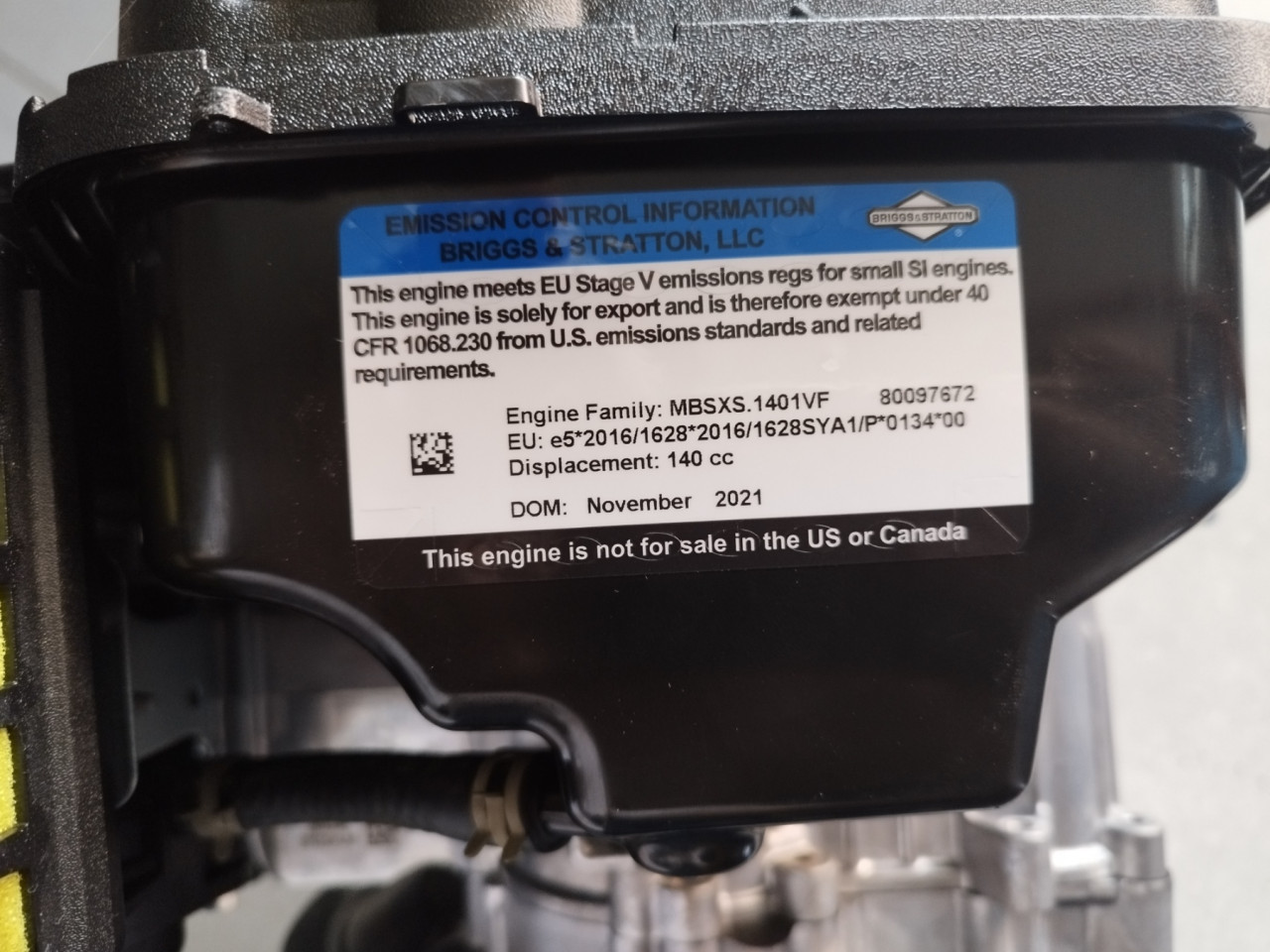 B&S BRIGGS & STRATTON 500 E MOTOR ZA KOSILICU Fi-22,2 mm L-50 mm