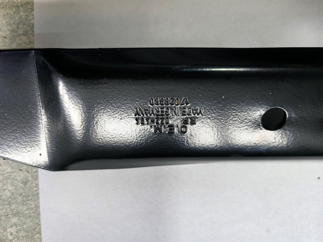 NOZ ZA KOSILICU MTD GE46  45,5 cm  455 x 20,6 mm