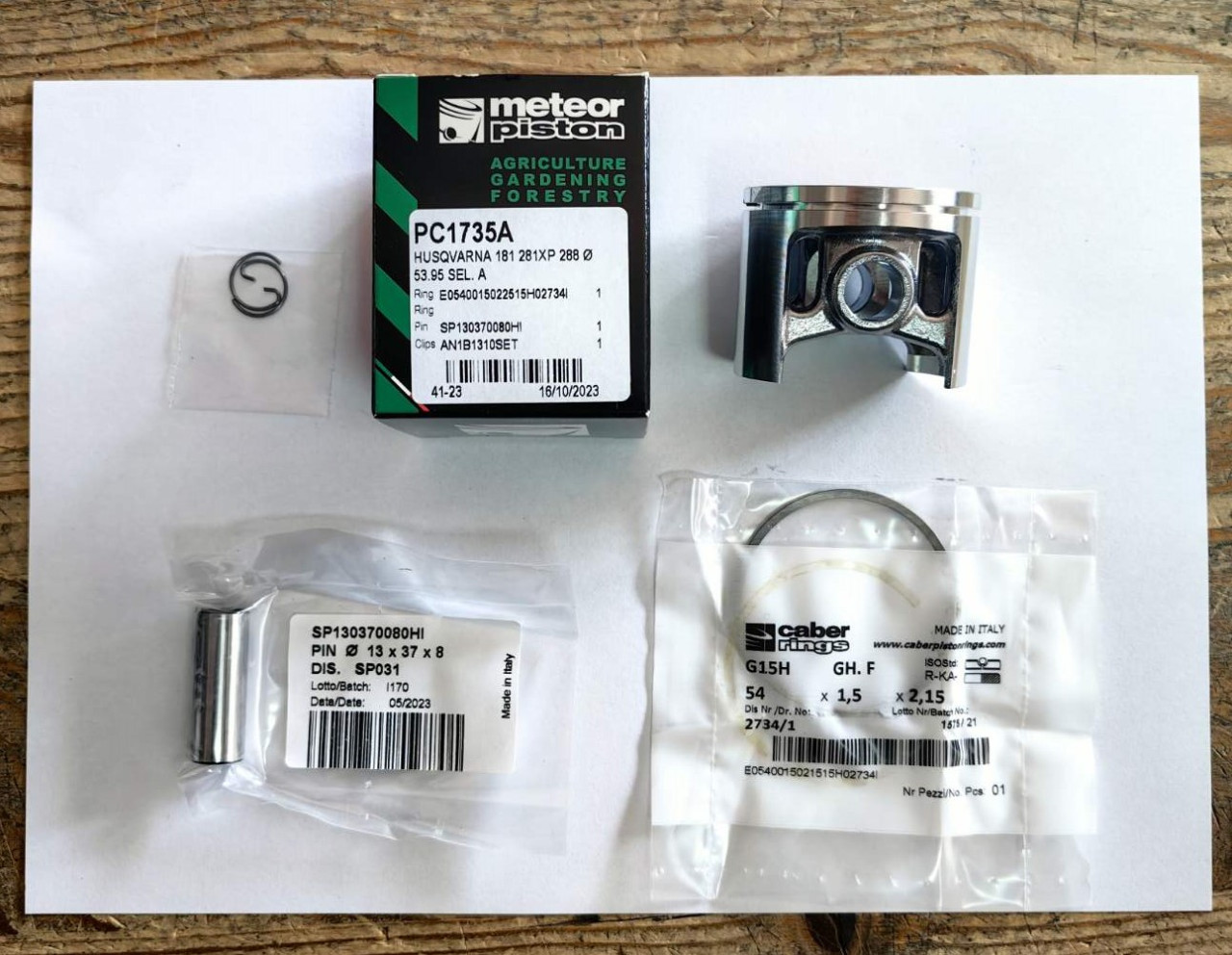 CILINDAR HUSQVARNA 181 281 288 D=54 mm