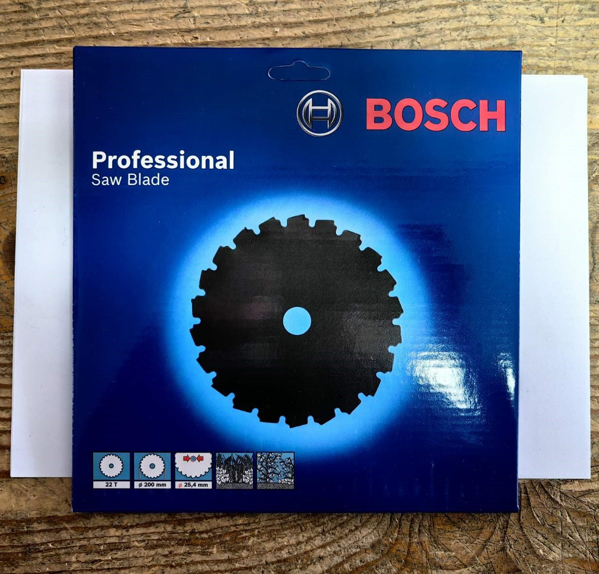CIRKULAR CEKULAR NOZ ZA TRIMER BOSCH 22 ZUBA 200x25.4x1.6 mm