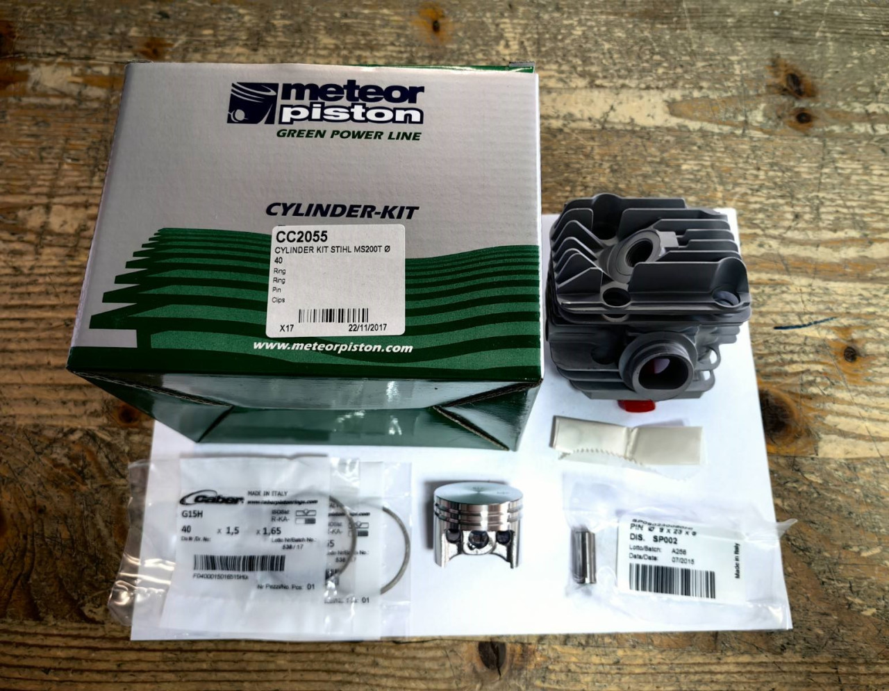 CILINDAR I KLIP STIHL 020 020T MS 200 200T fi 40 mm METEOR