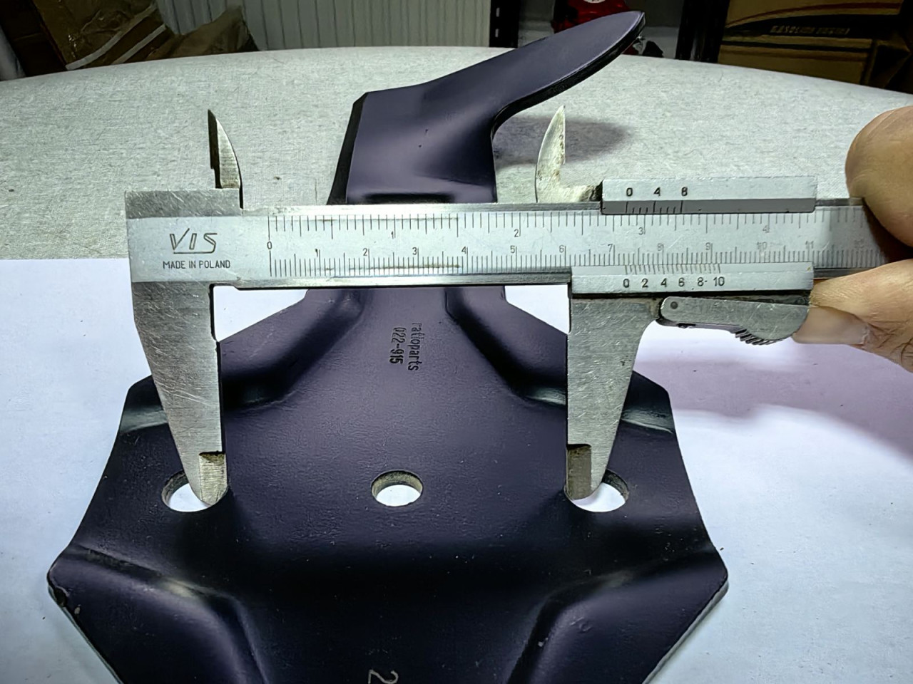NOZ ZA TRAKTORSKU KOSILICU DESNI I LIJEVI 46,4 cm