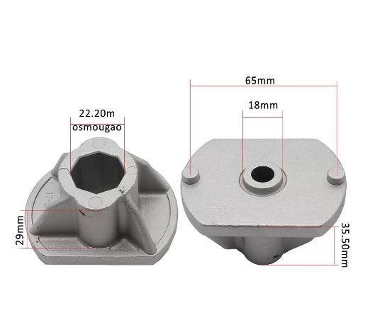 NOSAC NOZA CASTELGARDEN RASER GGP DVODJELNI DONJI D=22,2