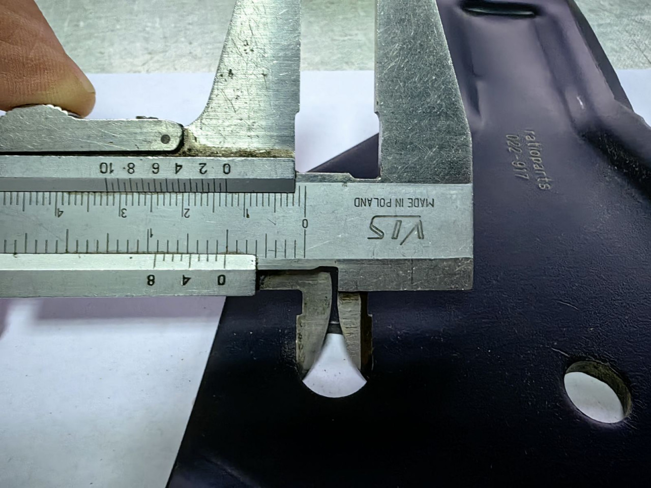 NOZ ZA TRAKTORSKU KOSILICU DESNI I LIJEVI 46,4 cm