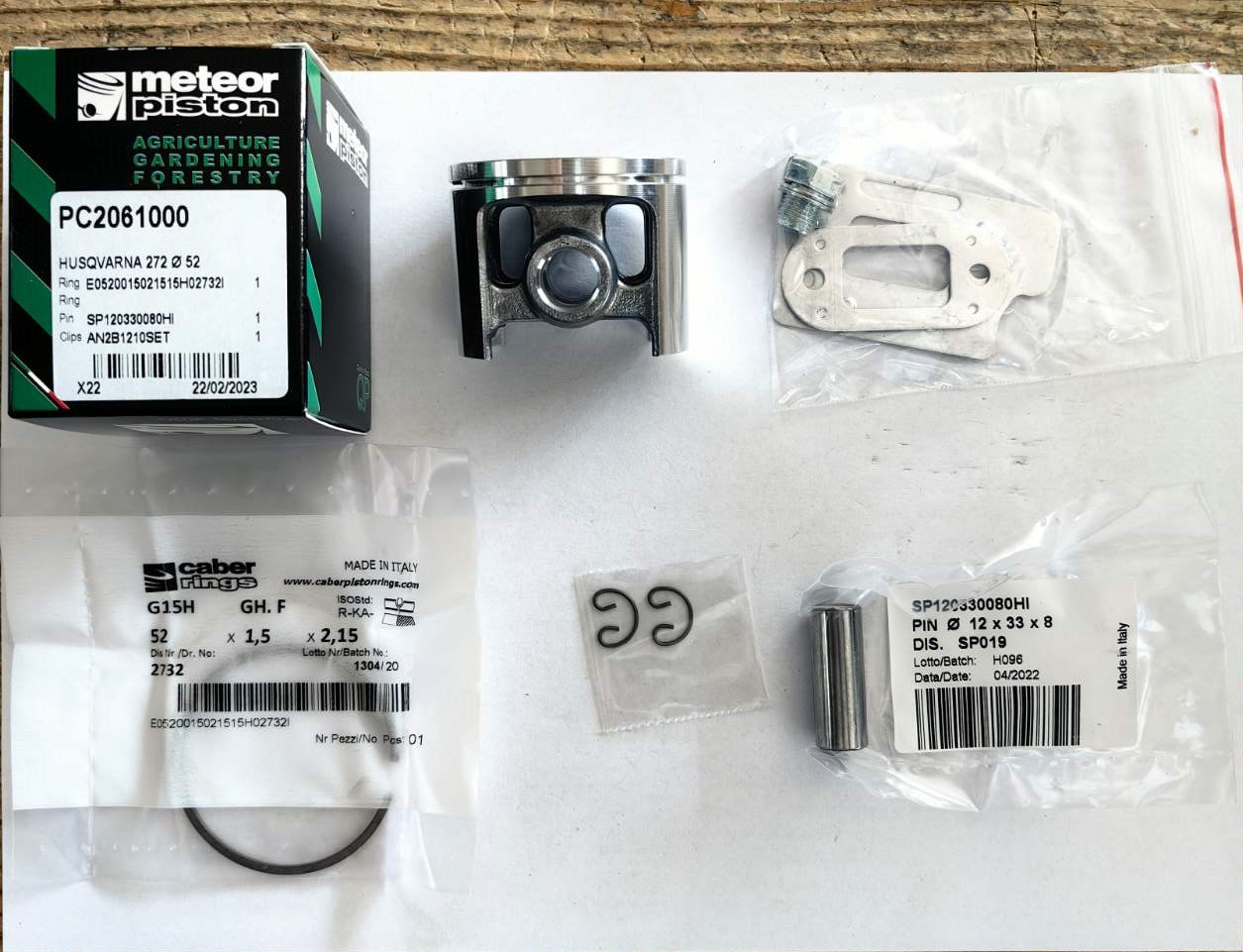CILINDAR KLIP KARIKE HUSQVARNA 272 fi 52 mm METEOR