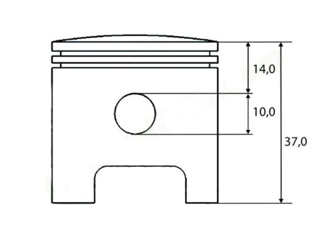 KLIP HUSQVARNA 345R 346 346XP JONSERED 2145 Fi 42x10 mm METEOR