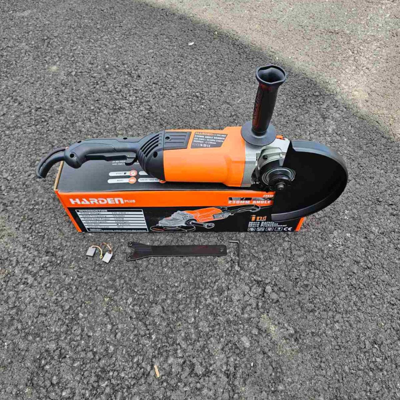 Ugaona brusilica 230 mm HARDEN - 2400 W