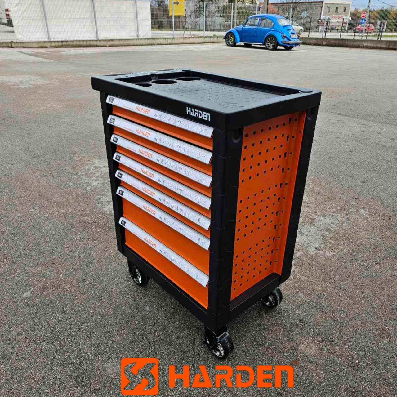 Kolica sa 7 ladica sa alatom "HARDEN" 520605