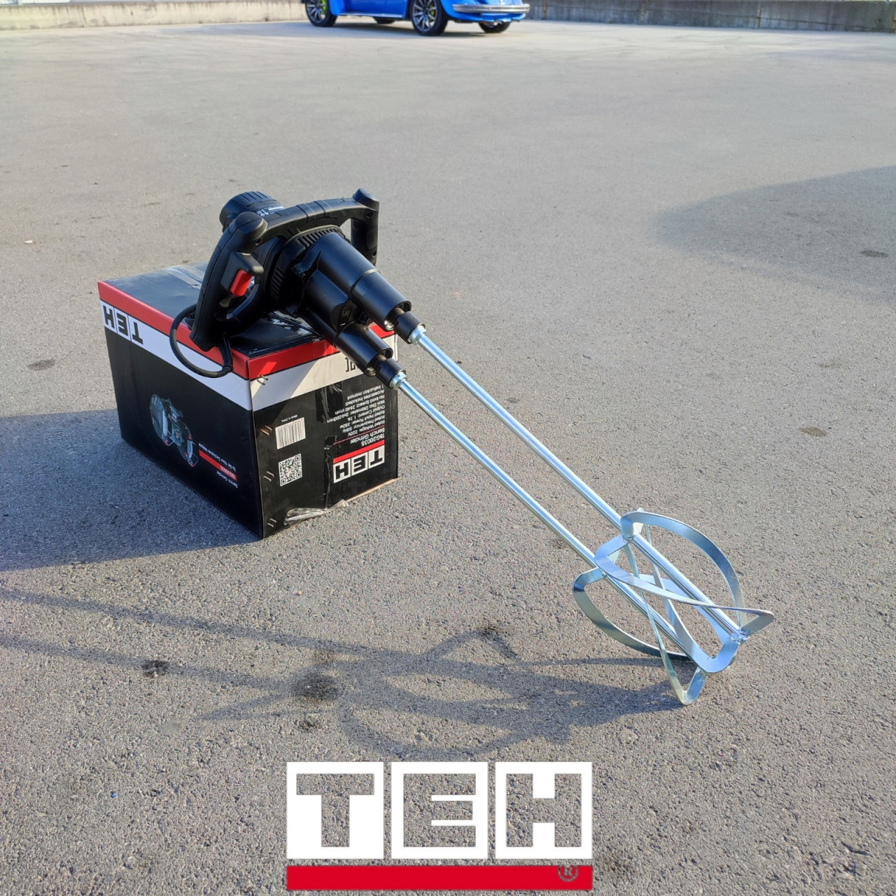 TEH mikser za boju i ljepilo sa potenciometrom - 1400W