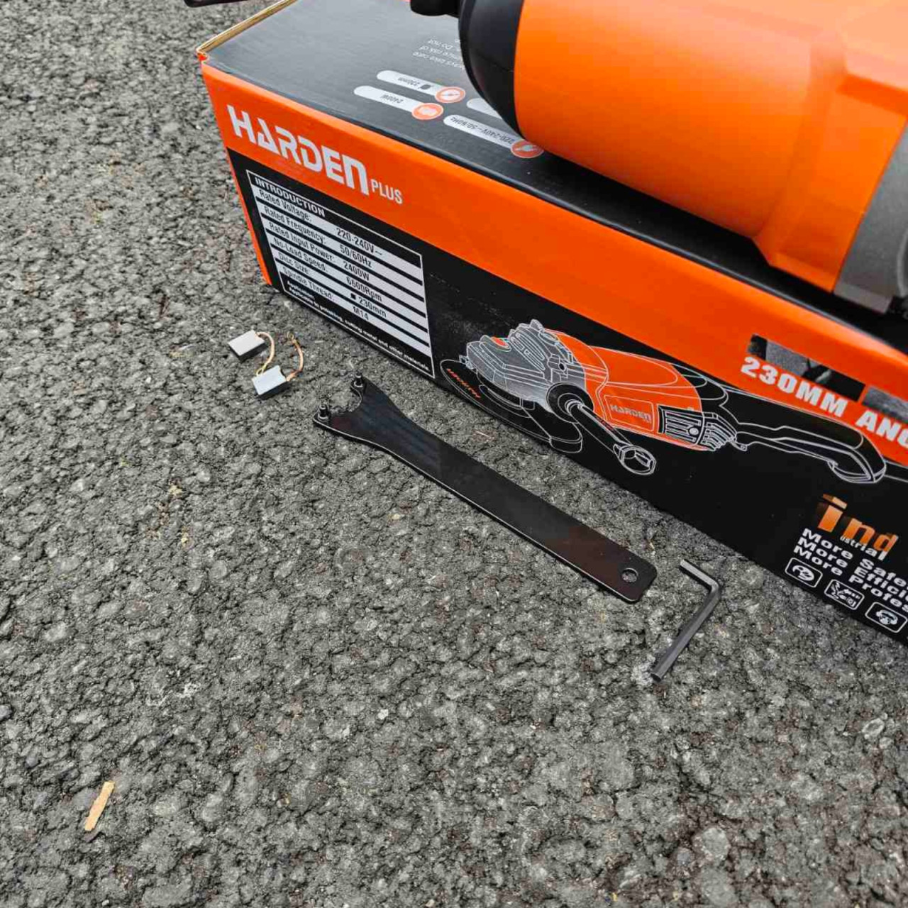 Ugaona brusilica 230 mm HARDEN - 2400 W