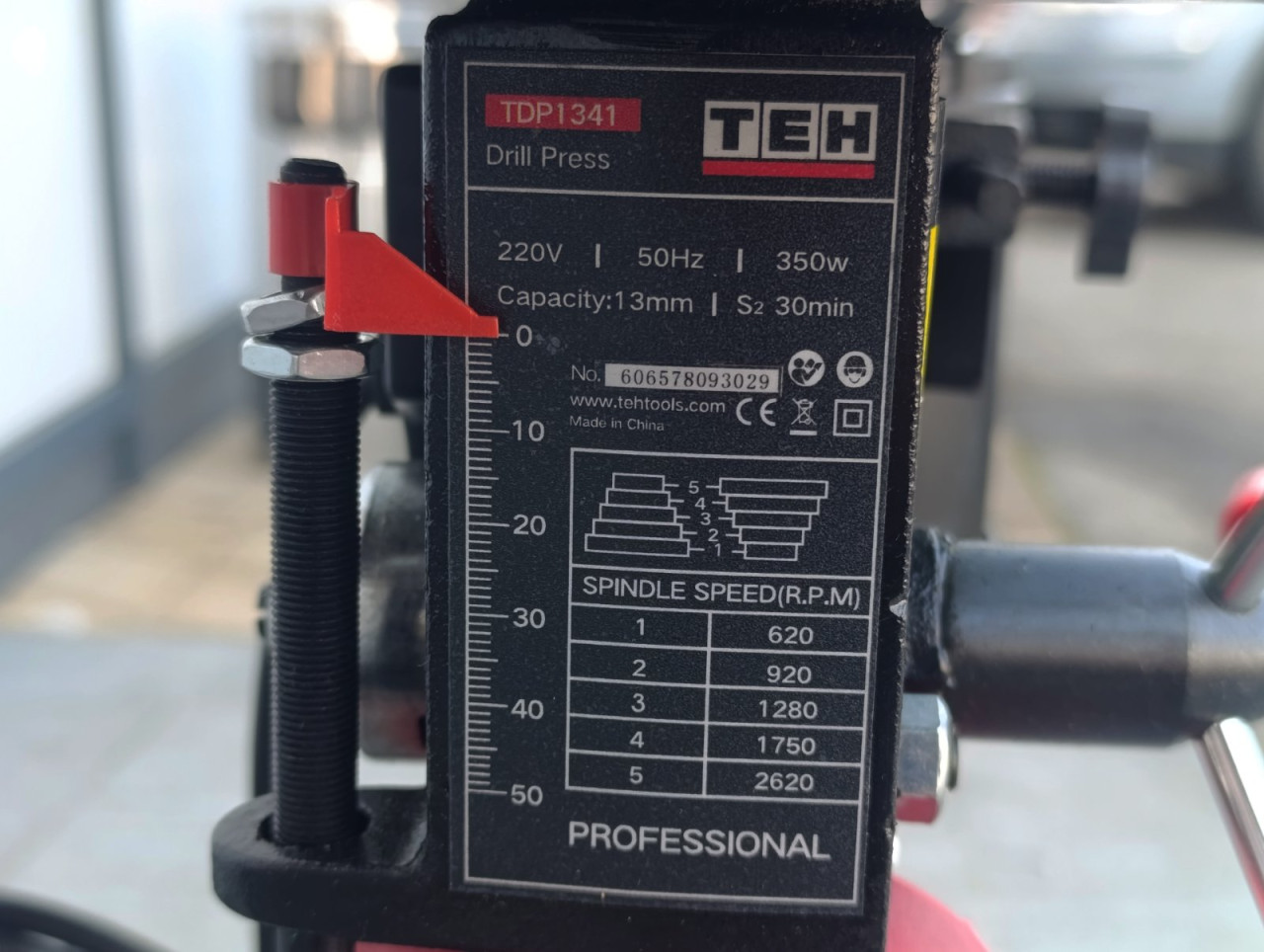FIKSNA BUŠILICA TEH 350W TDP1341