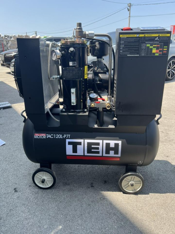 TEH vijčani bešumni kompresor zraka 120L boca 7.5kW motor