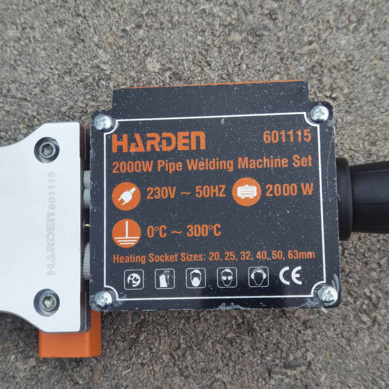Mašina za varenje PVC cijevi HARDEN 2000W 601115
