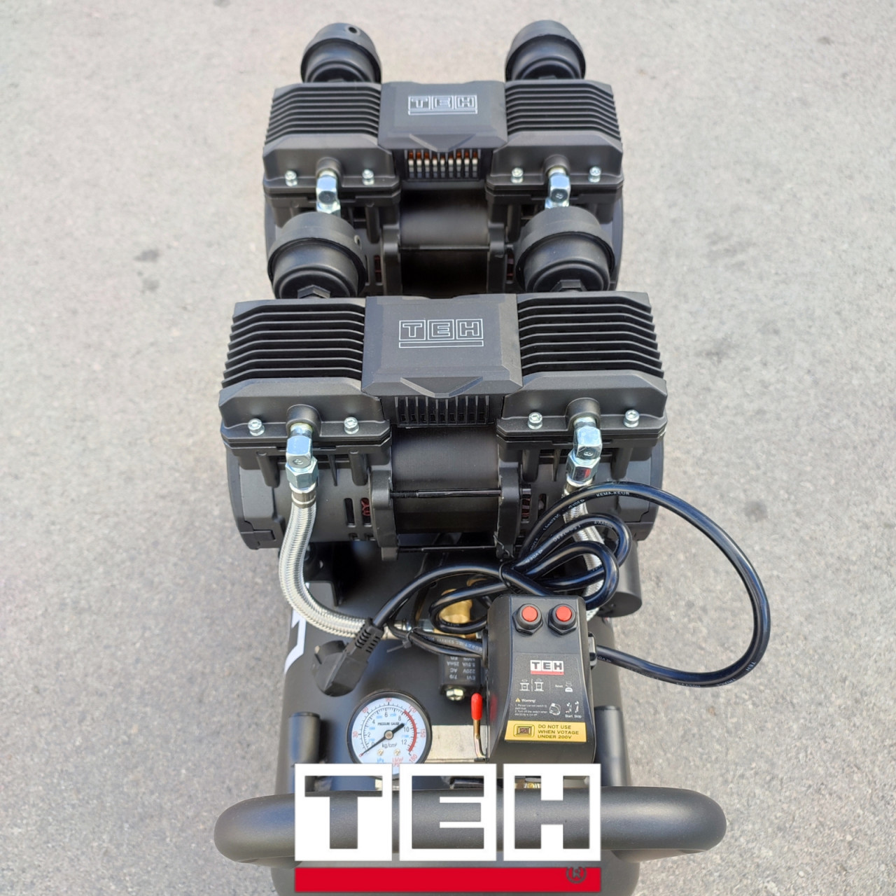 TEH kompresor zraka TAC 50L - polubešumni / bezuljni