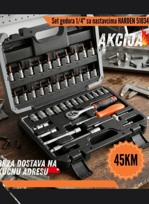 Set Gedora od 46 komada HARDEN 510346